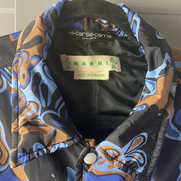 Marni Dance Bunny Print Windbreaker Size 54 - Picture 2 of 6